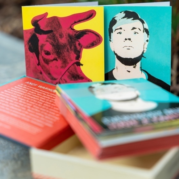 Andy Warhol Greatest Hits Keepsake Boxed Stationary Blank Notecards & Envelopes - Picture 2 of 9